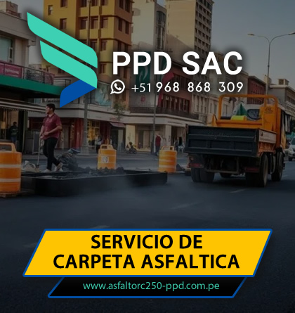 carpeta asfaltica en lima peru